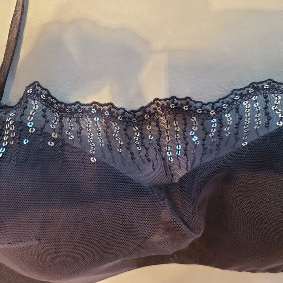Soma bra bralette half cami shadow grey 36C lace, beautiful - Picture 6 of 6
